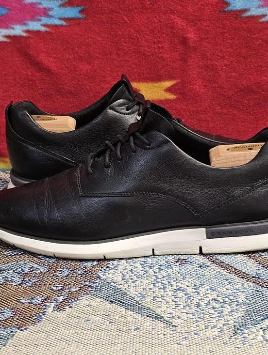 Cole Haan Grand.Os Oxfords Men\'s Size 11 M Black Leather Casual Shoes #C27725 main image 13